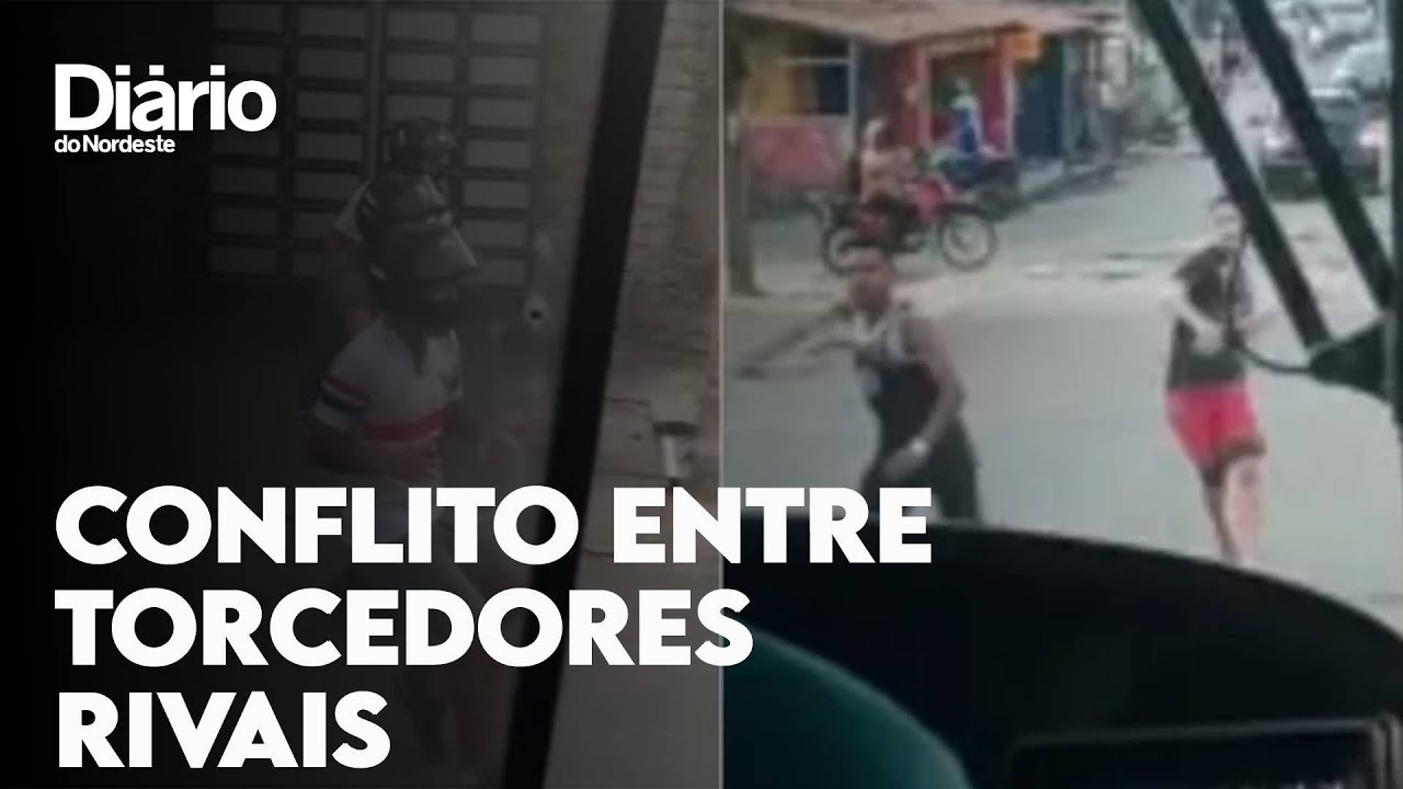 Torcedores de Fortaleza e Ceará entram em conflito antes do Clássico-Rei