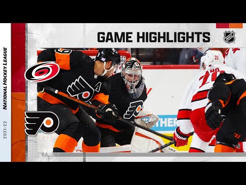 Hurricanes @ Flyers 11/26/21 | NHL Highlights