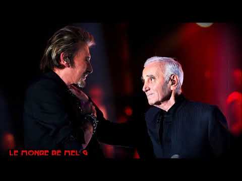 Charles Aznavour & Johnny Hallyday ~  Il Faut Savoir .. ♫