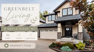 Maple Ridge Home for Sale | 4 Bed + Greenbelt | 11181 239th Street