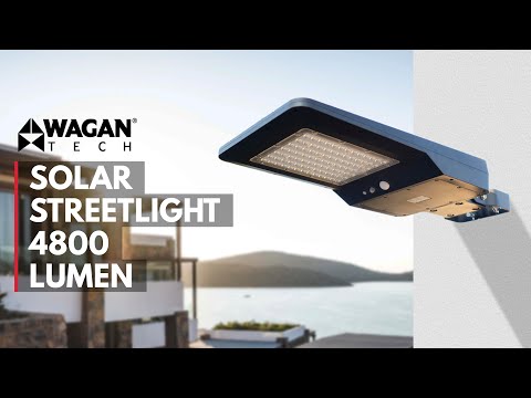 Solar + LED Floodlight 4800 - Unboxing & Features (Item #8592)