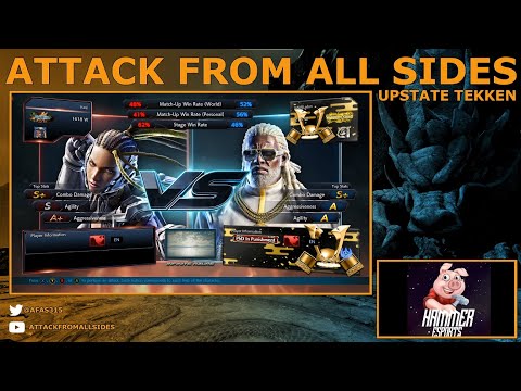 AFAS Tekken 7: QE Vol. 12: Losers Final - Hæzl (Master Raven) vs Ladon (Leroy)