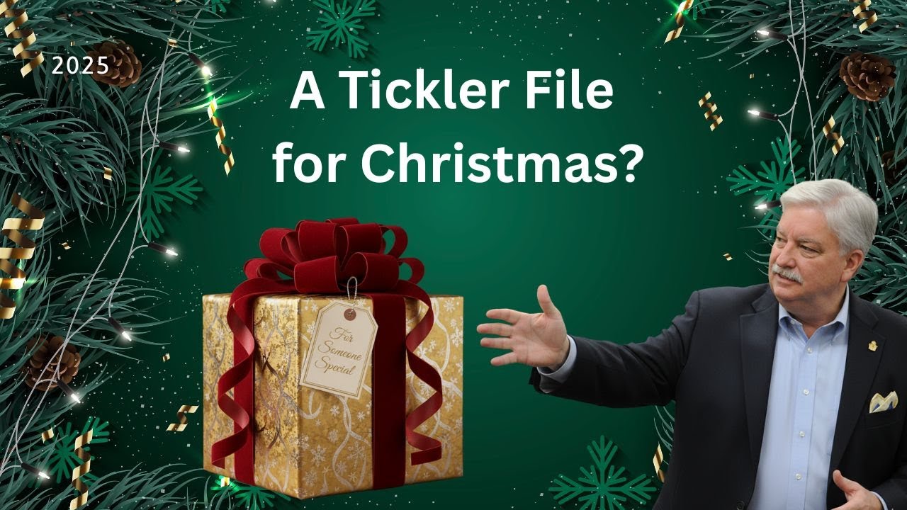 How the Tickler File Will Change a Life