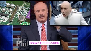 Dr Phil's Broken IDE header A1200 repair 342
