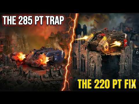Land Raider Crusader: Overpowered Transport or 220 Pt Hack? | Warhammer 40k