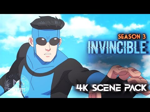 S03 Blue Suit Invincible 4K Scenes Pack 