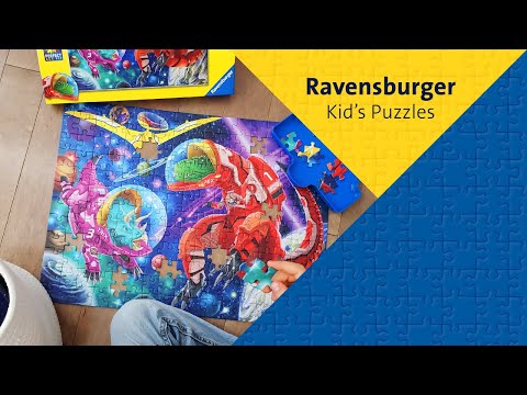 Ravensburger Dėlionė 2x24 vnt. - Didvyriai veiksme video