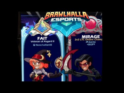 So I played the pro player santy on brawlhalla...