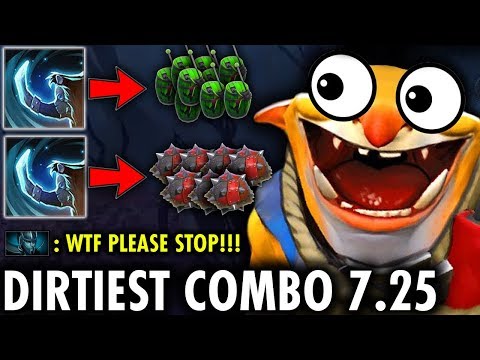 WTF DIRTIEST COMBO EVER!!! TECHIES 7.25 PATCH 15MINS GODLIKE | TECHIES OFFICIAL