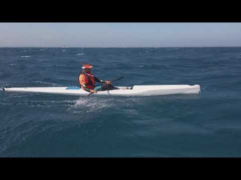DOWNWIND SURFING 1:30 min without strokes