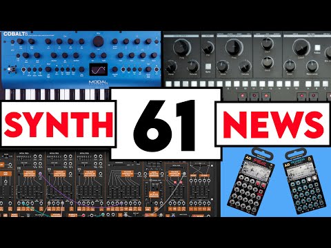 SYNTH NEWS 061: Modal Cobalt8, $25 ARP 2600 Emulation, Norand Mono & Free Granular Software