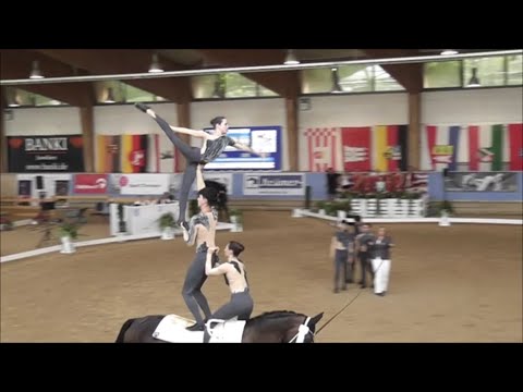 Deutsche Meisterschaft München 2025 - Gruppenvoltigieren -Team NORKA Automation