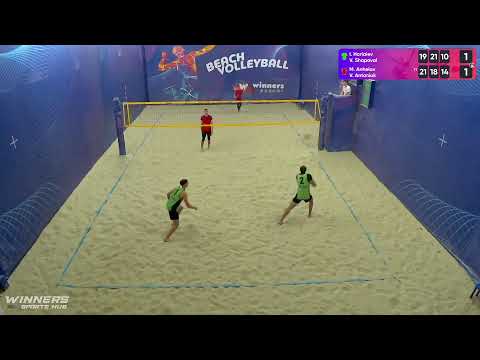 07:35 I. Horiaiev / V. Shapoval - M. Anhelov / V. Antoniuk 17.10.2022 | Winners Beach Volleyball