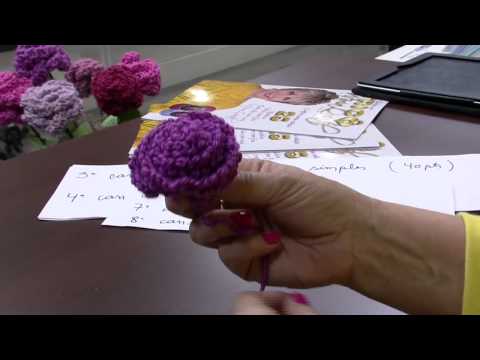 Mulher.com 28/07/2014 - Gola Geniale e Flor Trico por Vitoria Quintal - Parte 2