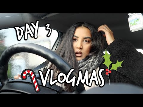 VLOGMAS DAY 3! | MY FIRST DAY BACK AT WORK FFS