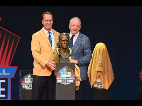 Archie Manning presents Peyton Manning for the Hall of Fame Class of 2021