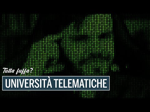 UNIVERSITÀ TELEMATICHE: tutta FUFFA?