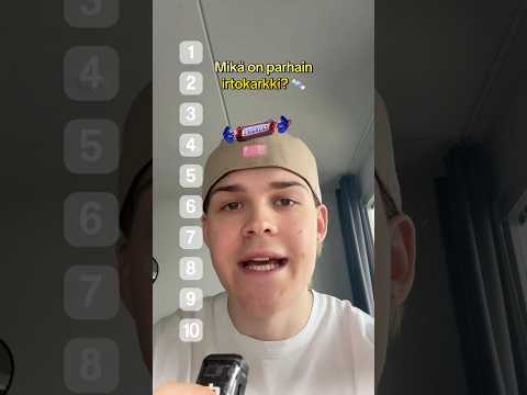 Mikä on PARHAIN irtokarkki?😬🍬