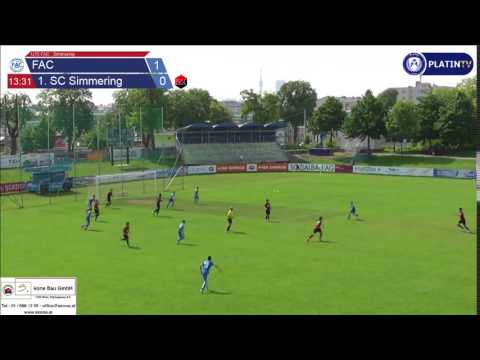 U15 FAC : Simmering - Highlight  (1. Halbzeit / 13:33) am 04.06.2016 10:13