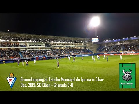 Groundhopping at Estadio Ipurua in Eibar Spain | SD Eibar - Granada 3-0