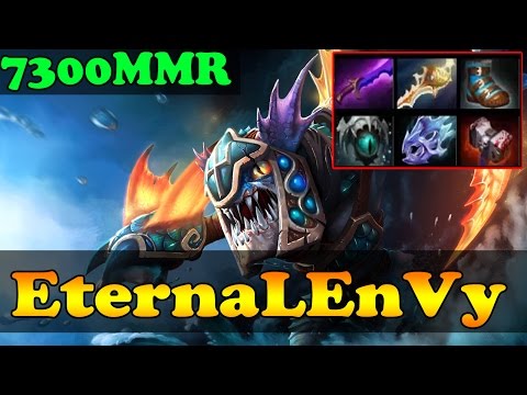 Dota 2 - EternaLEnVy 7300 MMR Plays Slark Vol 3 - Ranked Match Gameplay!