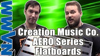 Video thumbnail for Winter NAMM 2019 | Creation Music Company AERO Series Flat Pedalboards | Best Lightweight Pedalboard by Sean Pierce Johnson