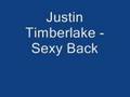 Justin Timberlake Sexyback