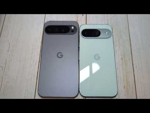 Google Pixel 9 vs 9 Pro XL Size Comparison