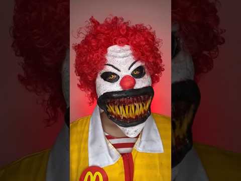 Mcdonald🤡 #makeup #sfx #sfx #scary #mcdonalds