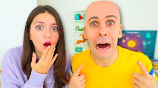 SCHERZO A SOFÌ: LUÌ È SENZA CAPELLI!!