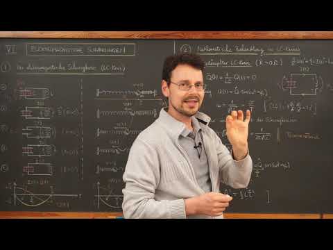Physik LF / Video EMS3: DGL des LC-Kreises & Thomson'sche Schwingungsformel