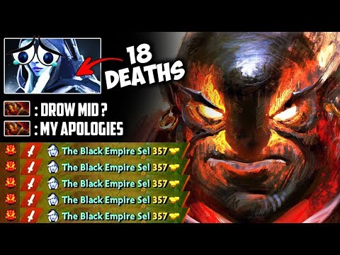 The Most Saddest Drow Ranger Of The World - Ana 38 Kills Most Brutal Ember You'll Ever See