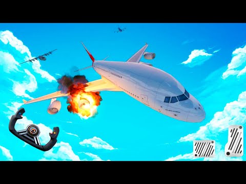 Plane Emergency Landing - Gameplay Walkthrough All Levels - New Game Plane (iOS, Android) - YouTube