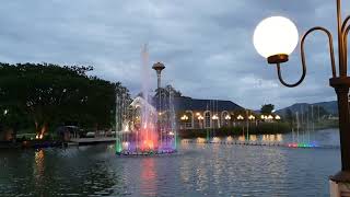 น้ำพุดนตรี น้ำพุเต้นระบำ #ม่านน้ำดีไซน์