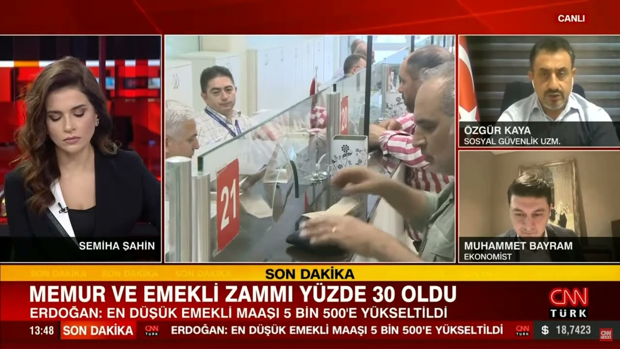 #SONDAKİKA Memur Ve Emekli Zammı Yüzde 30 Oldu! İşte Detaylar...