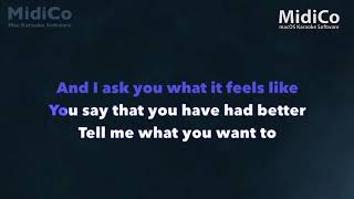 What It Feels Like Karaoke - Lola Ray