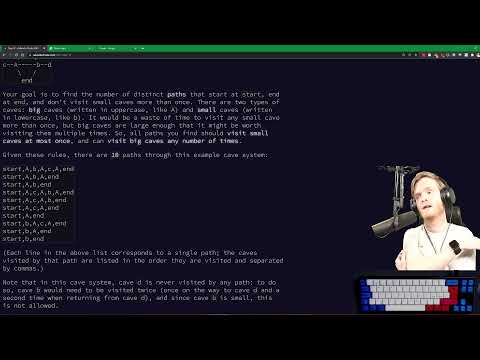 Advent of Code in Haskell 2021 - Day 12