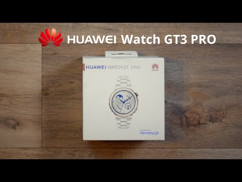 Huawei Watch GT3 Pro - Keramik Version I Unboxing & erster Eindruck feat. @cleXtech I deutsch I 2022