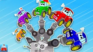 Tractor Finger Family + More Kindergarten Rhymes & Kids Songs