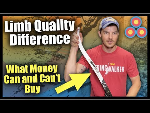 Limb Quality and Price Difference | What is the difference between a $700 recurve limb & a $100 set