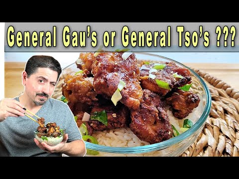 Is it GENERAL GAU'S or GENERAL TSO'S Chicken? - NINJA FOODI Air Fried Chicken Recipe