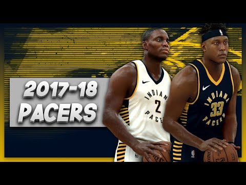 NBA 2K17 2017-18 Indiana Pacers Nike Jersey & Court Tutorial