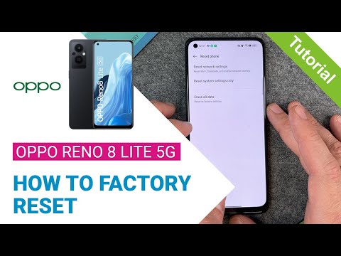 OPPO Reno8 Lite 5G - How to reset to factory settings • 📱 • 🅧 • ⏬ • | Tutorial