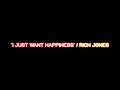 'I Just Want Happiness' / Rich Jones - Press Play: Live Sessions