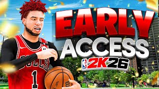 🔴PLAYING NBA 2K26 PARK EARLY ACCESS! MAKING BEST BUILD, TESTING JUMPSHOTS, MAKING #1 CREW + MORE!