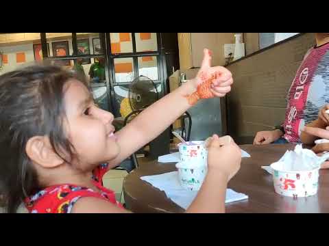 Siyona's love for ice-cream