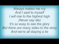 Toyah - To The Mountains High Lyrics