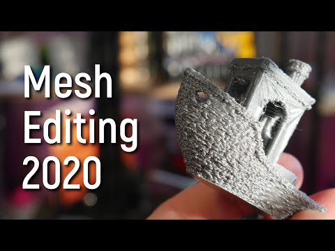 The most powerful, FREE mesh editing tools for 3D Printing in 2020