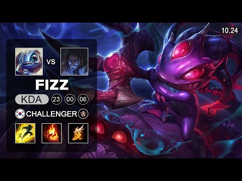 Mango Fish Fizz Mid vs Sylas - KR Challenger Patch 10.24
