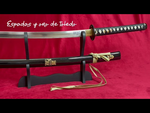 Vídeo relacionado con CoolChange Paraguas en forma de espada katana, 120cm, negro